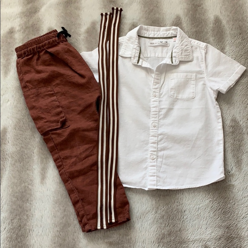 Zara Toddler Boy Fall or Spring Outfit